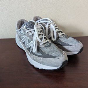 New Balance 990V6 Castlerock Gray Made in USA Running Shoe Mens 12 M990GL6